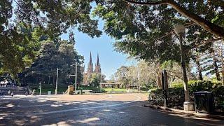 Walk with me! Sydney, Australia Hyde Park