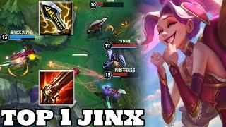 Wild Rift Jinx - Top 1 Jinx Gameplay Rank Challenger