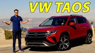 VW Taos driving REVIEW - can this new Volkswagen SUV replace the Golf ? (VW Tharu)