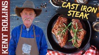 How to Sear a Steak in Cast Iron | Chuck Eye Steak Recipe