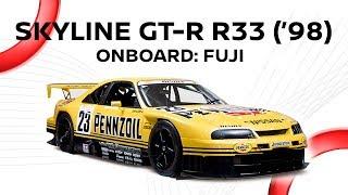 Onboard the Skyline GT-R Pennzoil R33 (1998)