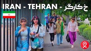  Tehran, Iran Walking Tour - Kargar Street -   خیابان کارگر تهران