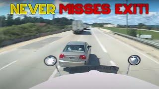 AMERICAN TRUCK DRIVERS DASH CAMERAS | Road Rage, Shoulder Pass, Brake Check, Pickup Blows Out! #243