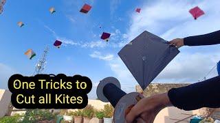 One Tricks to Cut all Kites | Best Kite Cutting tricks 2025