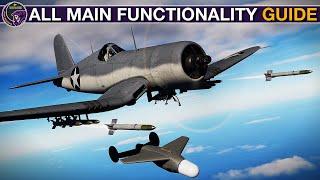 F4U Corsair: Controls, Start, Cockpit, Engine, All Weapons, Airfield & Carrier Ops Guide | DCS