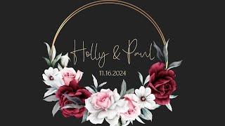 Paul & Holly Wedding Ceremony | 11.16.2024