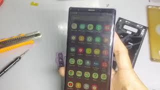 what is a problem on Samsung galaxy note 9 display.