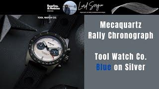 Reloj Mecaquartz Blue Silver de Tool Watch Co. Saffiano leather