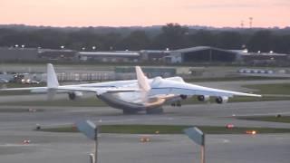 RARE! Antonov 225 Mriya Takeoff at Minneapolis