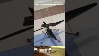 Mars Ingenuity Helicopter Replica Model #shorts