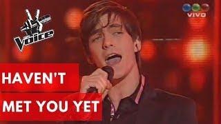 LA VOZ ARGENTINA - José Luis Bartolilla - HAVEN'T MET YOU YET (Michael Buble)