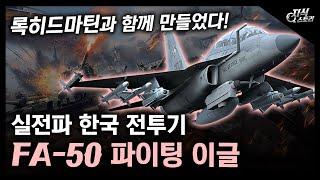 실전파 한국 전투기 "FA-50 파이팅 이글" / 록히드마틴과 함께 만들었다! [지식스토리]