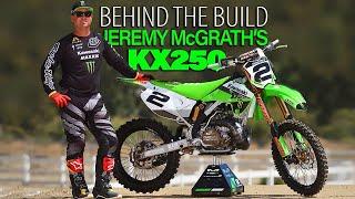 Jeremy McGrath's Kawasaki KX250 TWO STROKE