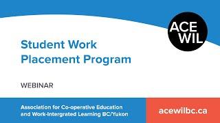 Student Work Placement Program