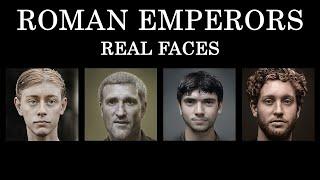 Roman Emperors - Real Faces - Ancient Rome