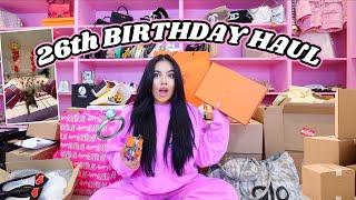 What I Got For My 26th Birthday! HUGE birthday haul 