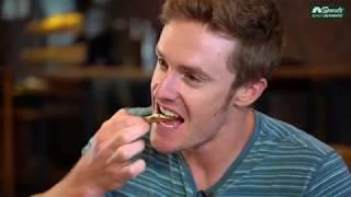 Lunch with Mark Canha @bigleaguefoodie | Oakland A's