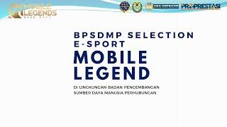 Semifinal E-Sport Selection BPSDMP I Room 2