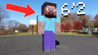 I Made Minecraft Steve In Real Life