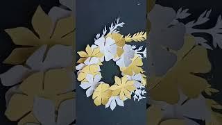 wall hanging making with flower / wall hanging decoration idea with ACG creative