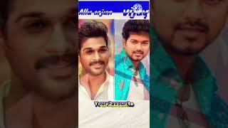 vijay and alluarjun life journey #shorts #viral #trending