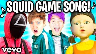 THE SQUID GAME SONG!  (Official LankyBox Music Video)