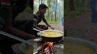 Assam Jungle Mein Fauj Ka Swadisht Khana! 🫓 #IndianArmy #CinematicShorts #8kvideo