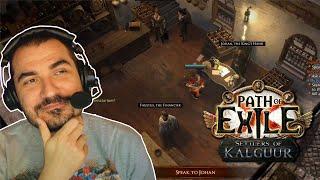 Kripp plays Path of Exile SSF Settlers of Kalguur (3.25) P. 1