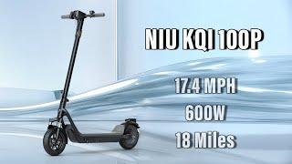 I Put the NIU KQi 100P Scooter to the Test and Was Blown Away!