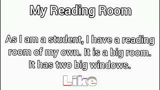 A paragraph about My Reading Room.