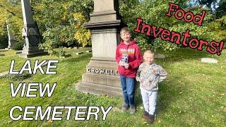 FOOD INVENTORS GRAVES in Cleveland's LAKE VIEW CEMETERY! (Graveyard Picnic #6)