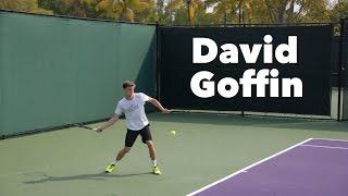 David Goffin Tennis Practice Session by TennisAcademy101