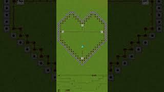 Minecraft Valentine Fireworks Tutorial  #shorts #minecraft