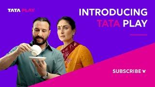 Tata Play | Tata Sky is now Tata Play | Feat. Saif & Kareena | टाटा स्काई अब टाटा प्ले है