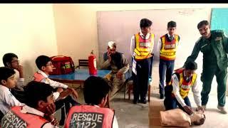 Danish Montessori School [DMS]KotAddu.Emergency & Rescue Training Of DMS Students.