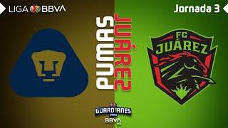 Resumen y Goles | Pumas vs Juárez | Liga BBVA MX - Guardianes 2020 - Jornada 3