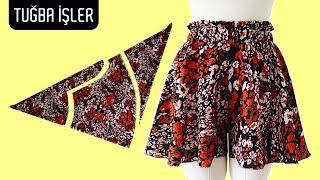 I Made this Skirt Short in 30 Minutes at Home, Which Asked Me Many in Central Park | Tuğba İşler