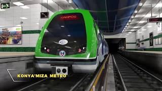 Çok Yakında KONYAMIZ'da Metro Seferleri