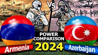 Armenia vs Azerbaijan Military Power Comparison 2024 | Azerbaijan vs Armenia Military Power 2024