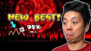 Bloodlust 98% - Death By Backflip (Geometry Dash Memes)