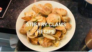 STIR FRY CLAMS RECIPE |QUICK AND EASY TO COOK |Arlyn Aquino Vlog