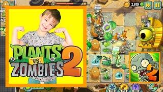 Plants vs Zombies 2 Ancient Egypt BOSS