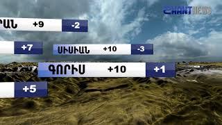 Այս գիշեր և վաղը ցերեկը սպասվող եղանակի կանխատեսում 11 11 2017