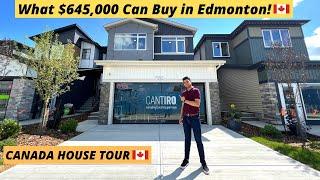 Canadian Houses| Inside a $645,000 Modern House| Life In Canada| Houses in Edmonton Alberta