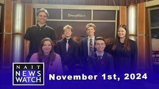 NAIT NewsWatch Show #4B - November 1, 2024