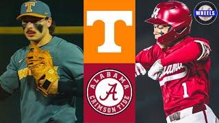 #1 Tennessee vs #12 Alabama (G1) | 2025 College Baseball Highlights