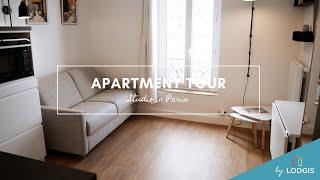 Apartment Tour // Furnished Studio 16,5m2 in Paris – Ref : 11325125