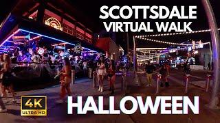 [4K] Halloween Virtual Walk | Scottsdale, Arizona