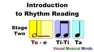 Introduction to Rhythm Reading: Stage Two