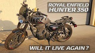 Reviving my Royal Enfield Hunter 350 from the dead?